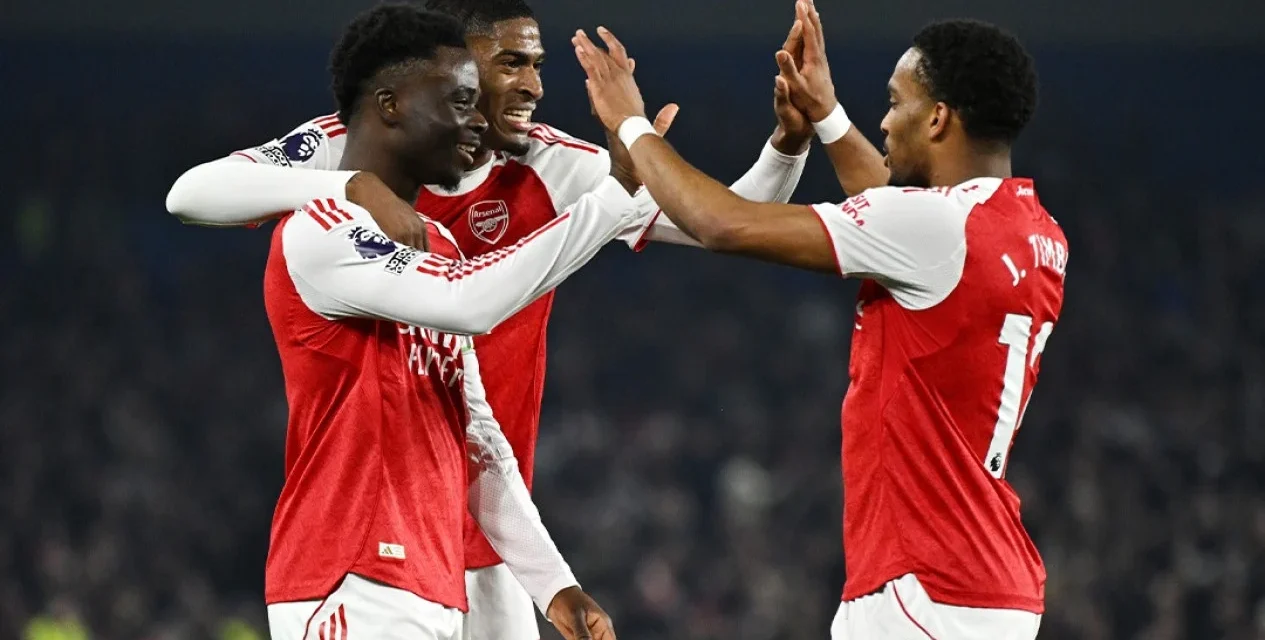 Arsenal Bungkam Brighton 1-0, Saka Jadi Penentu Kemenangan Dramatis!