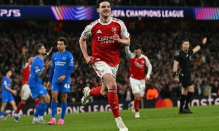 Peran Krusial Declan Rice Bawa Arsenal Singkirkan Leverkusen