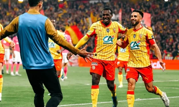 RC Lens Tembus Final Coupe de France 2025/2026 Toulouse 4-1
