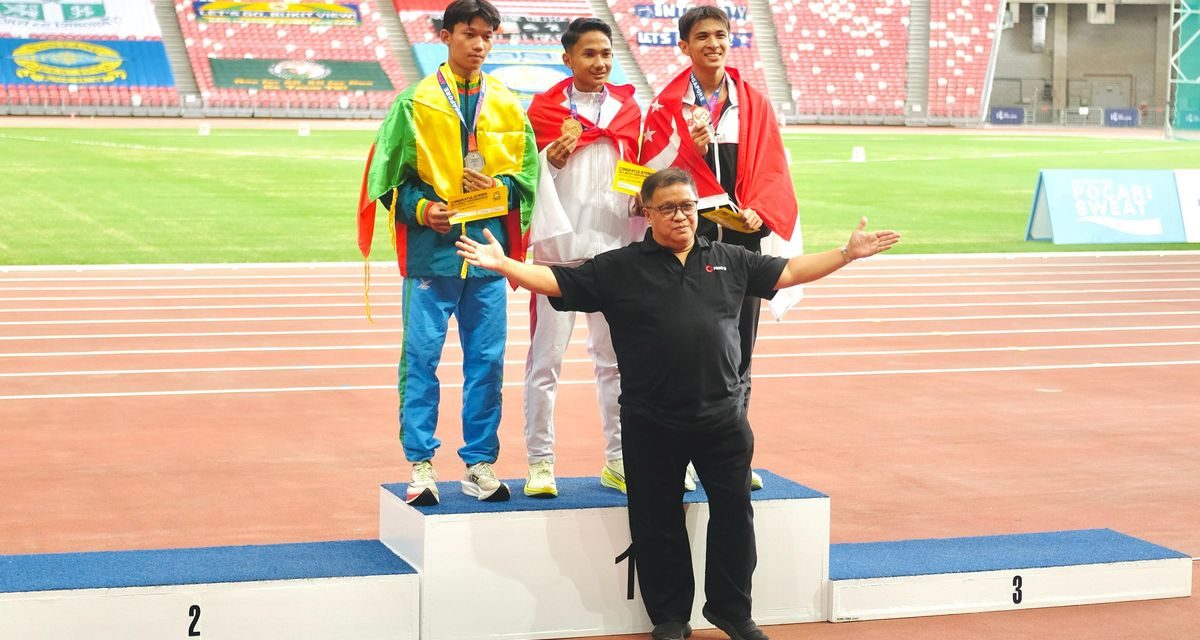 Tim Atletik Indonesia Borong 8 Emas di Singapore Open 2026