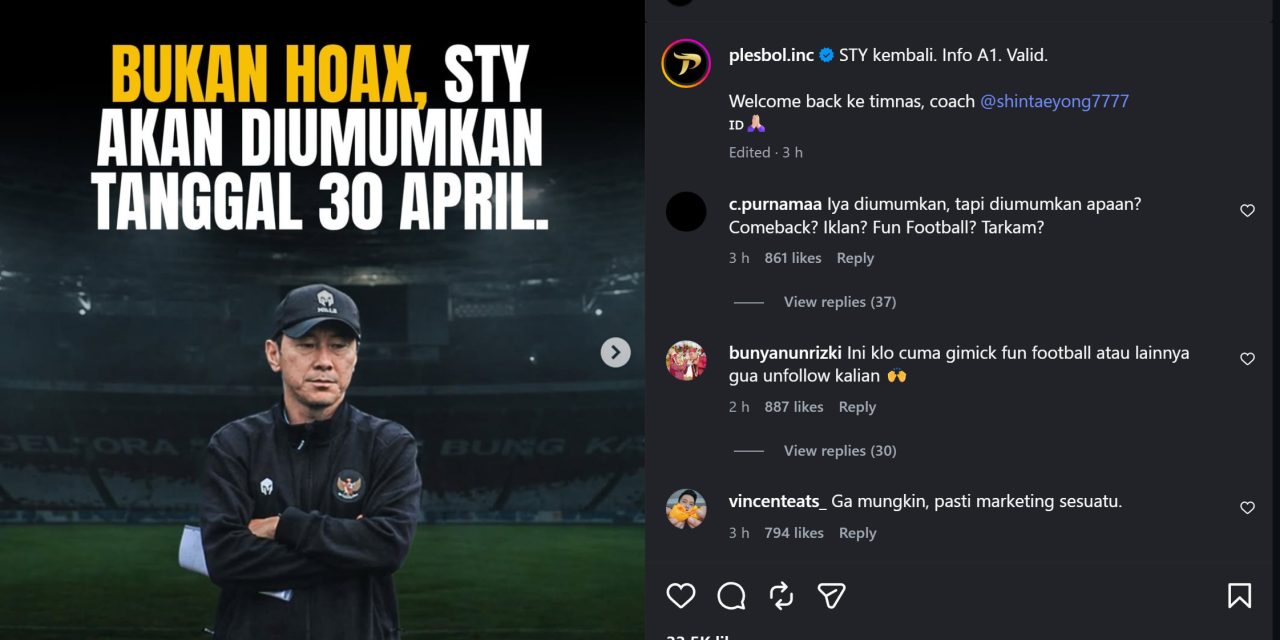 Rumor Shin Tae-yong Kembali Timnas Jelang FIFA Matchday 2026
