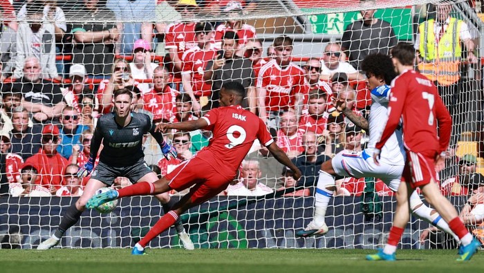 Liverpool vs Crystal Palace babak pertama skor 2-0 di Anfield