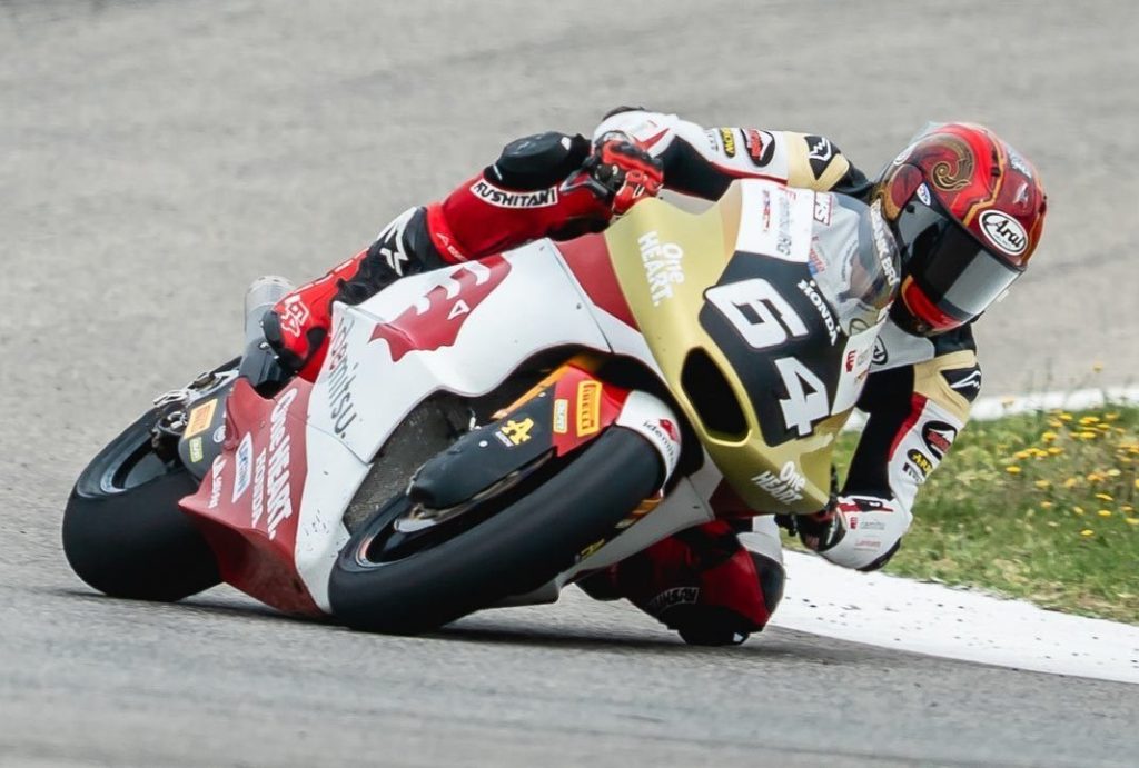 Mario Aji mengalami insiden di Moto2 Spanyol di Sirkuit Jerez