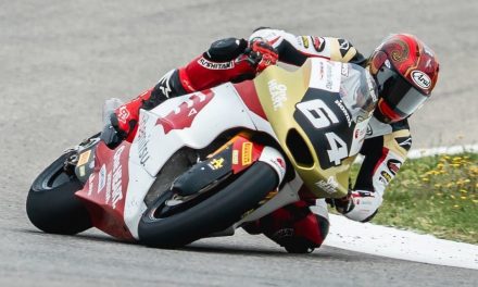 Mario Aji Akui Frustrasi Usai Crash di Moto2 Spanyol 2025