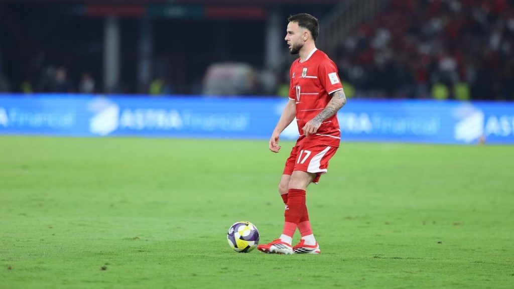 Calvin Verdonk siap bergabung dengan Timnas Indonesia untuk FIFA Matchday 2026