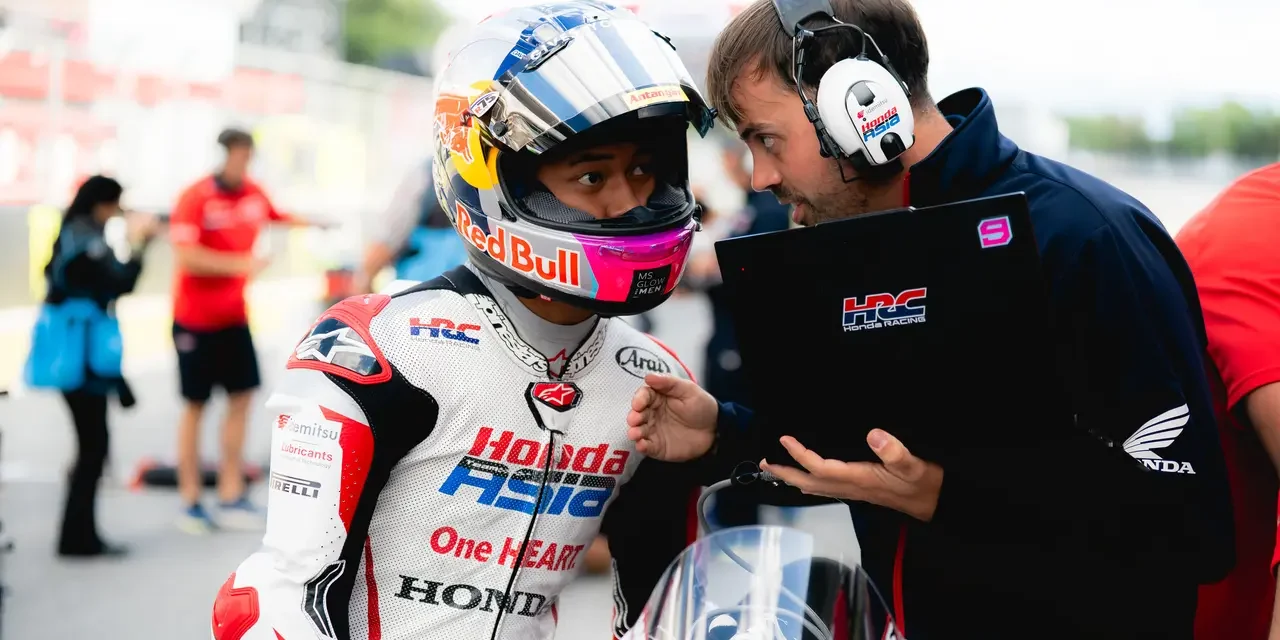 Veda Ega Mengejutkan! Jadi yang Tercepat di Moto3 Jerman 2026