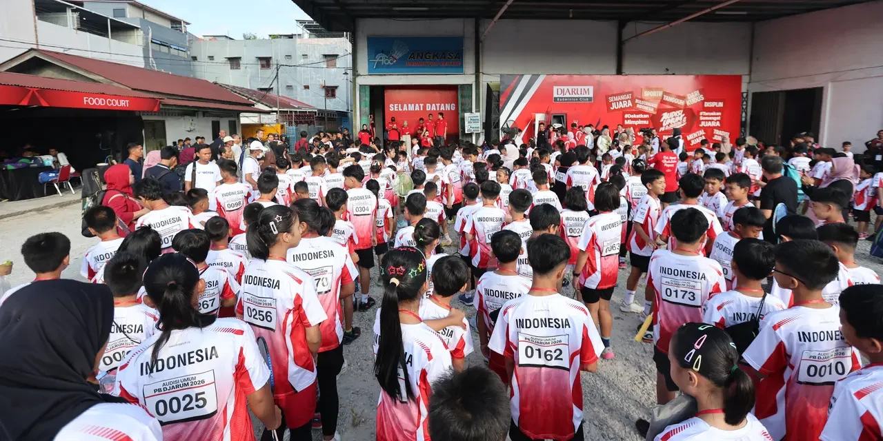 Audisi PB Djarum 2026 Dimulai, 306 Talenta Berebut Super Tiket
