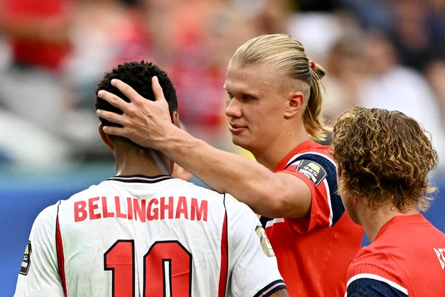 Jude Bellingham saat memperkuat Timnas Inggris di Piala Dunia 2026