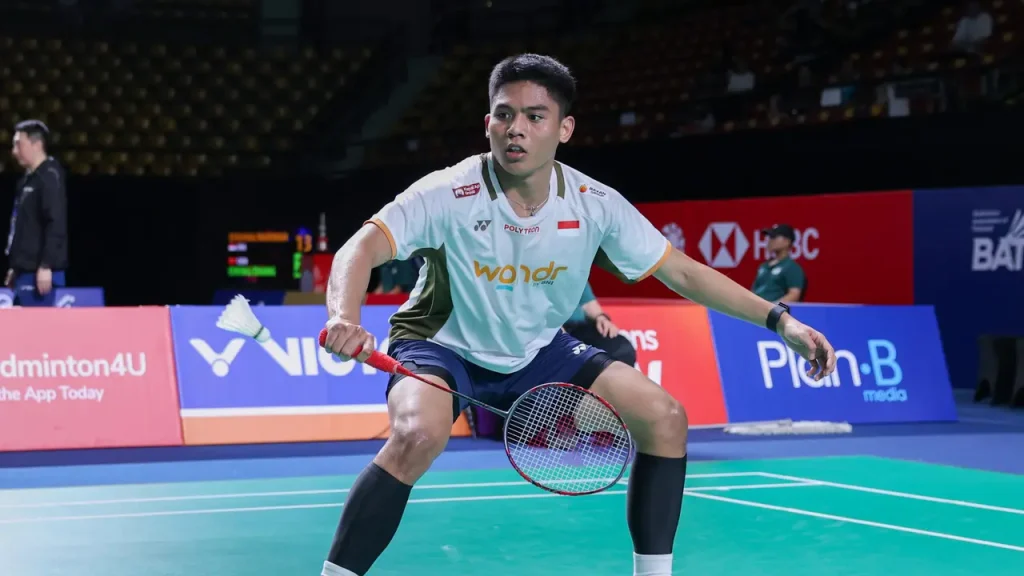 Pebulu tangkis Moh Zaki Ubaidillah melaju ke babak kedua Japan Open 2026.