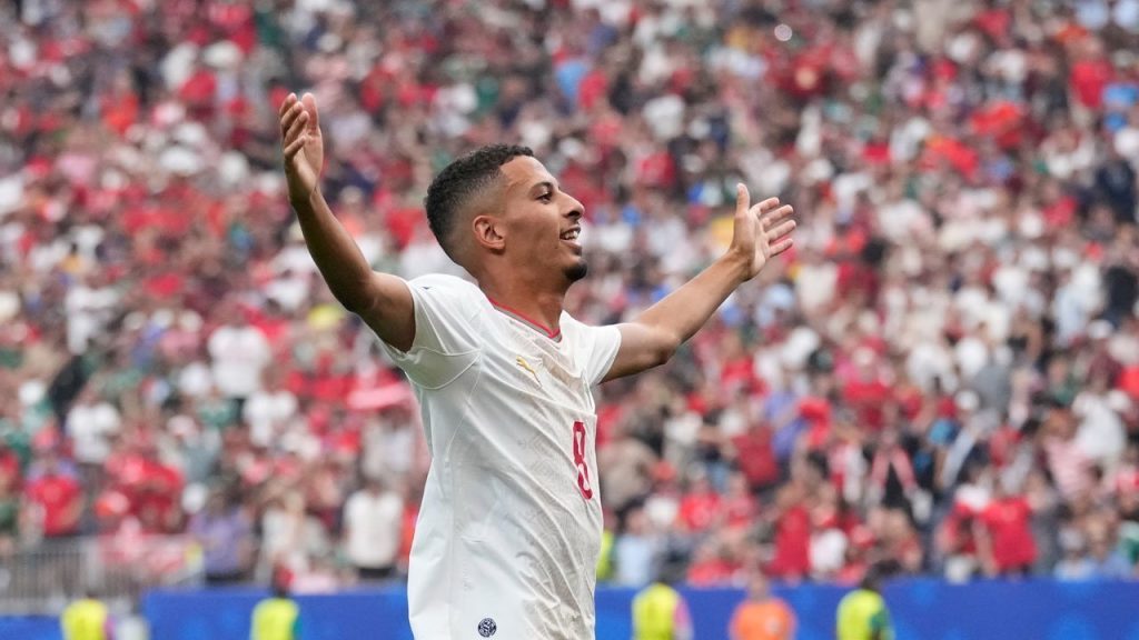 Azzedine Ounahi merayakan dua gol saat membawa Maroko menang 3-0 atas Kanada di babak 16 besar Piala Dunia 2026.