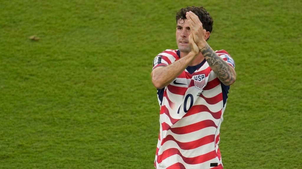 Christian Pulisic saat memperkuat Timnas Amerika Serikat di Piala Dunia 2026