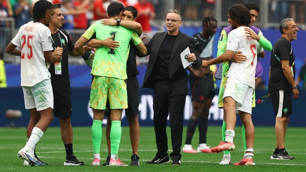 Pemain Timnas Maroko Mohamed Ouahbi