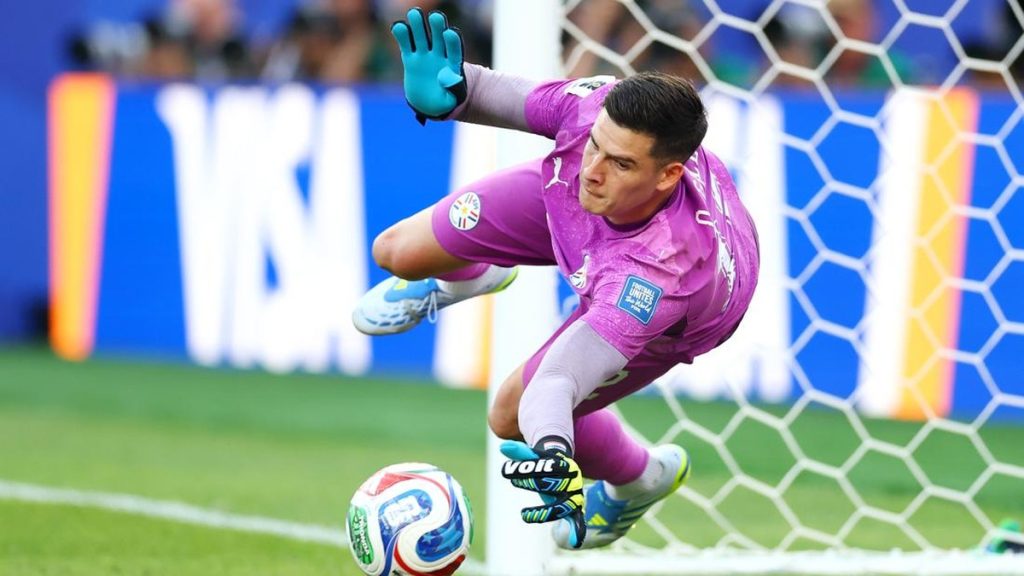 Orlando Gill, kiper Paraguay yang menjadi target transfer Manchester United pada bursa transfer musim panas 2026.