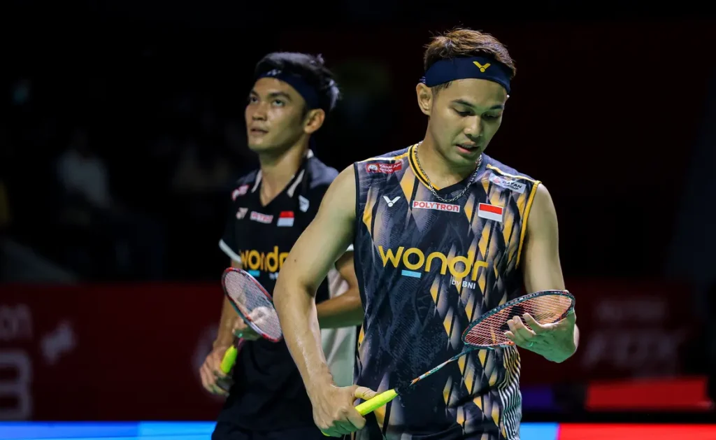 Fajar Alfian dan Muhammad Shohibul Fikri lolos ke 16 besar Kejuaraan Dunia Bulutangkis 2026.