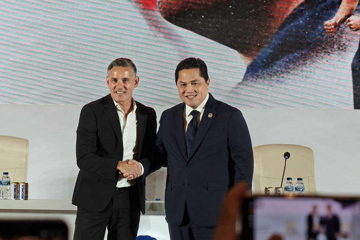 Erick Thohir Dukung John Herdman