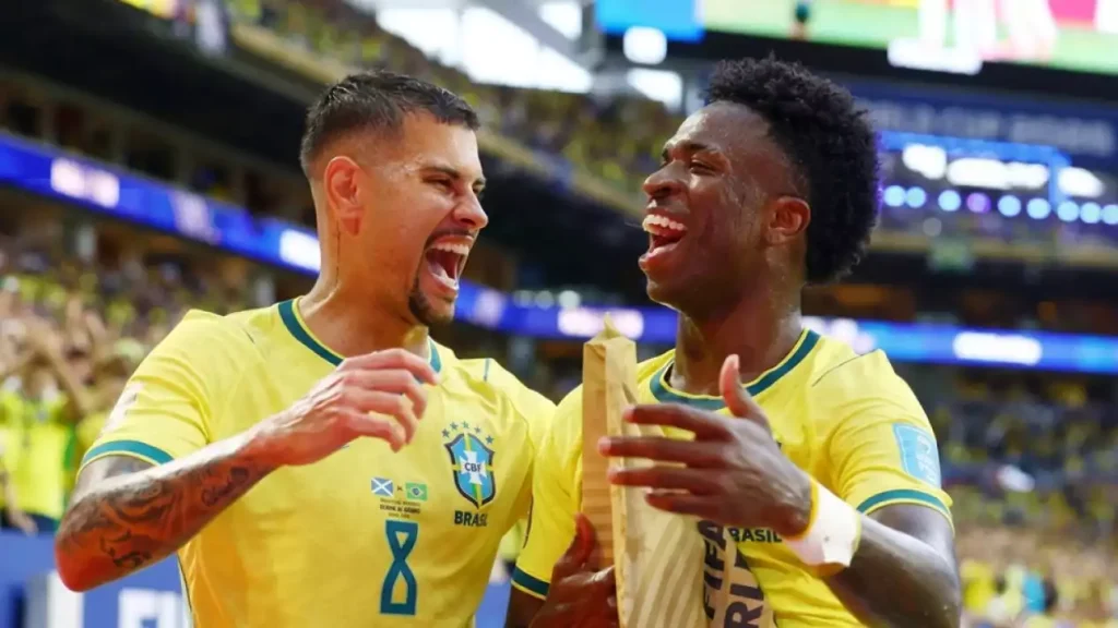 Bruno Guimaraes dan Vinicius Junior dikaitkan dengan rencana transfer Arsenal 2026
