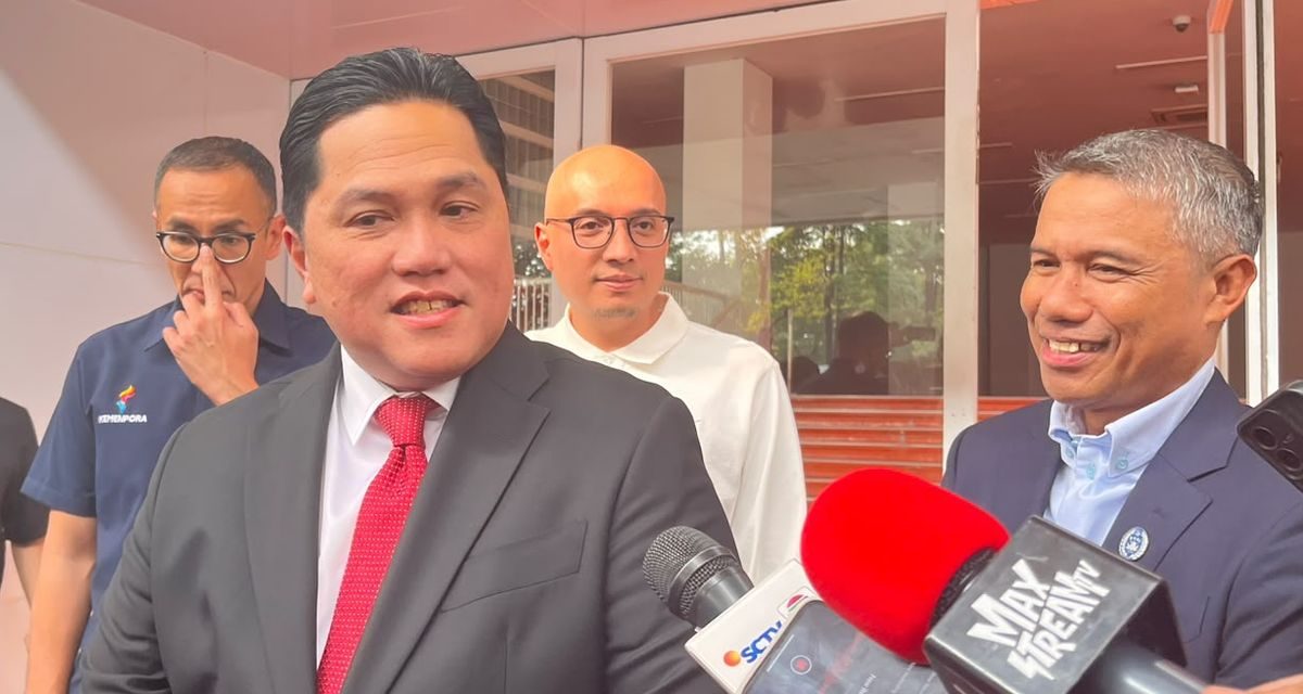 Erick Thohir Berharap Timnas Indonesia Maksimal di FIFA ASEAN Cup 2026