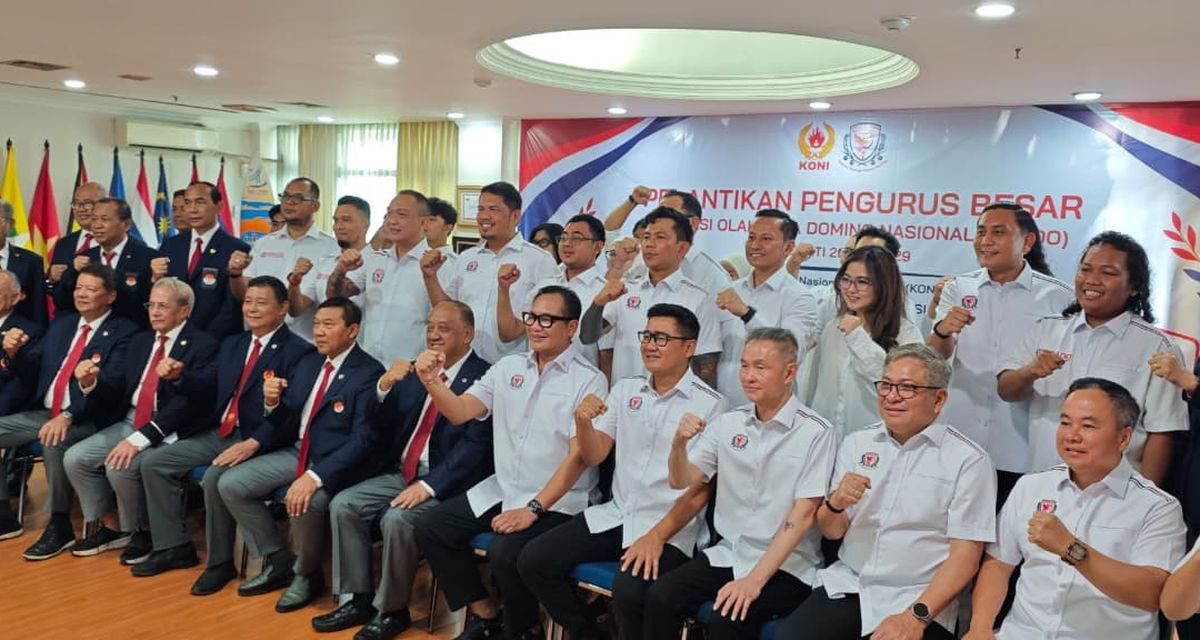 PB Orado Resmi Dilantik KONI, Siapkan Liga Domino dan Bidik PON 2032