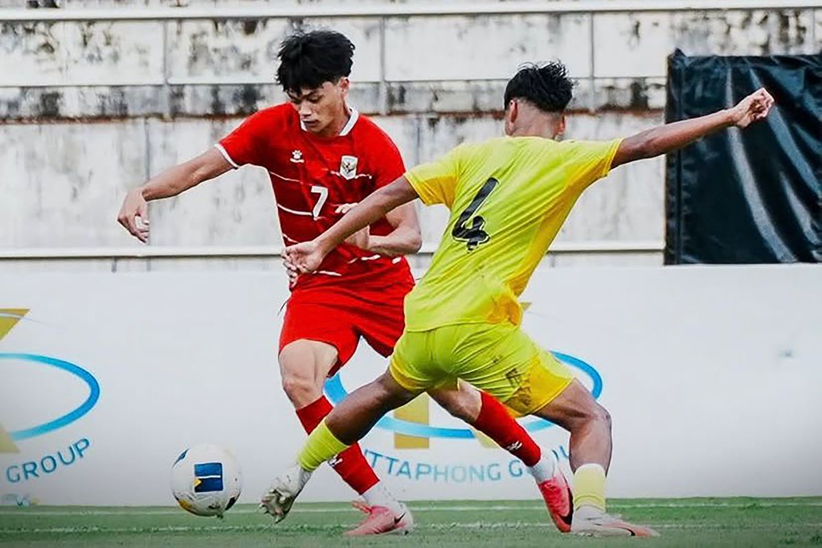Timnas U20 Indonesia vs Malaysia di Kualifikasi Piala Asia U20 2027