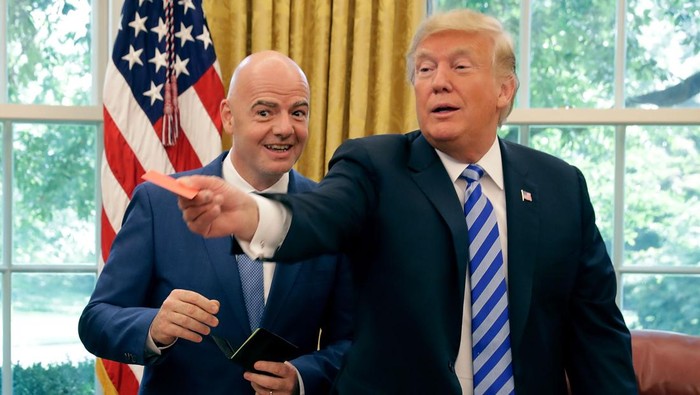 Trump Buka Suara Soal Isu Jual Saham Piala Dunia FIFA
