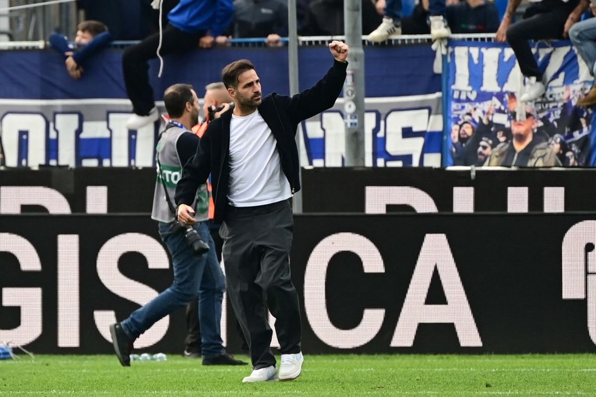 Cesc Fabregas usai Como vs RB Leipzig