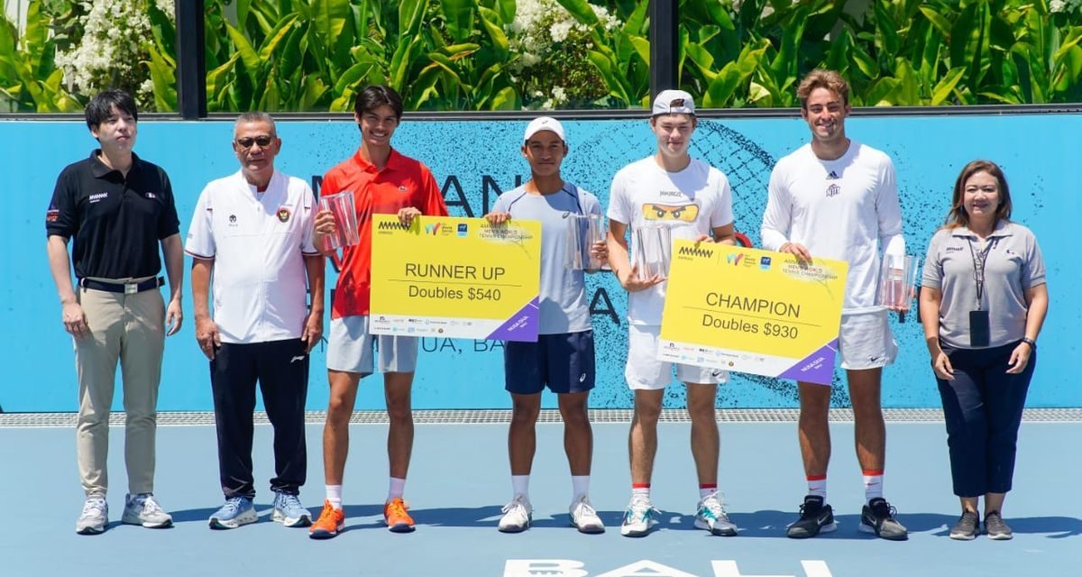 Rafalentino/Ethan Raih Runner Up Ganda Putra M15 Bali 2026