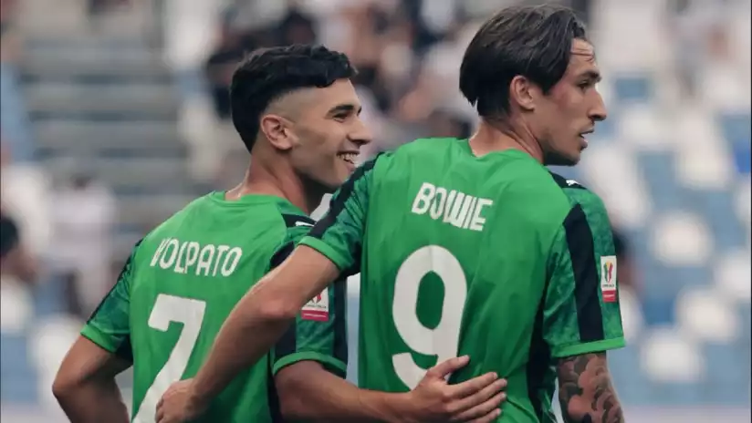 Cristian Volpato bersama Sassuolo di Serie A