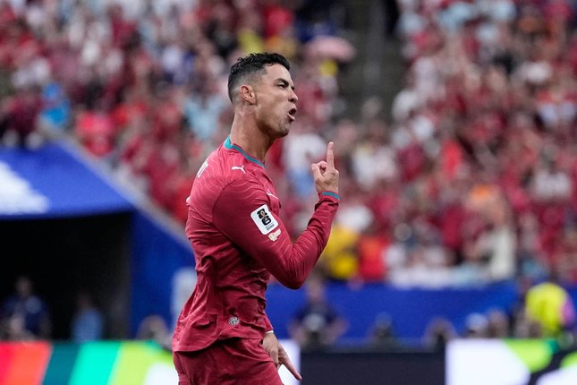 Cristiano Ronaldo bersama Timnas Portugal di Nations League